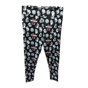 CL Tall & Curvy Black Dog Leggings " Well in Dog Coffees I' ve only‎ had one"